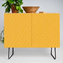 African Inspired Yellow Spots Credenza