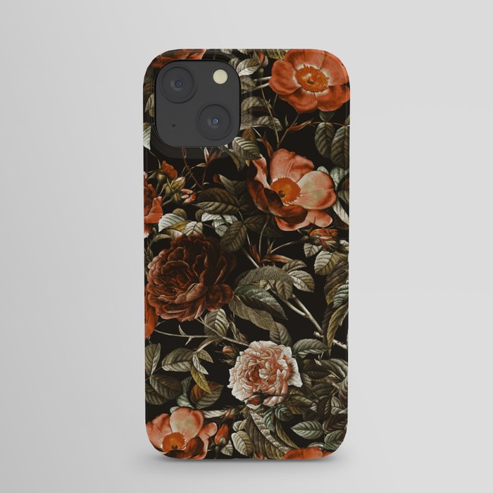 Autumn Winter Flowers iPhone Case