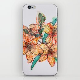 Tiger Lilies iPhone Skin