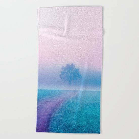 Pastel vibes 02 O-P Beach Towel