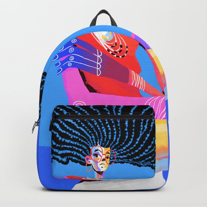 Fashion Illustration | Modern Art Backpack