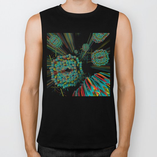 Coral Reef Biker Tank
