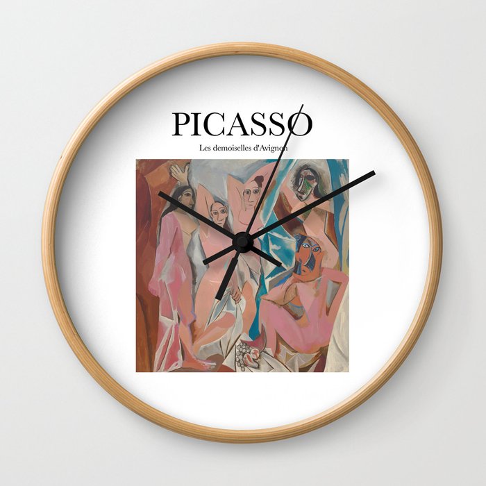 Picasso - Les Demoiselles d'Avignon Wall Clock
