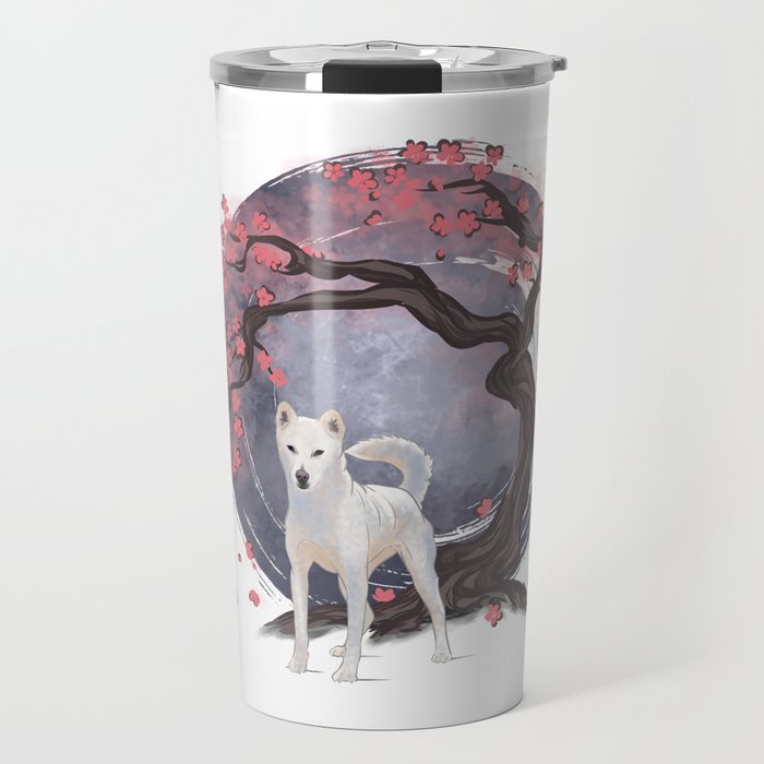 Dog Collection - Japan - Kishu-ken (#6) Travel Mug