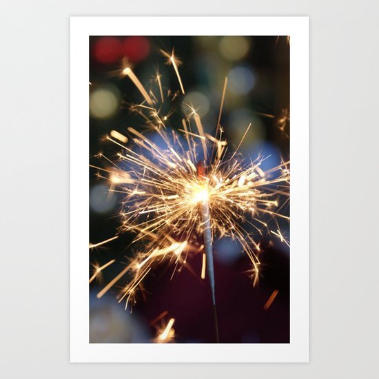 Sparkle Art Print