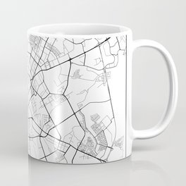 Minimal City Maps - Map Of Minsk, Belarus. Coffee Mug