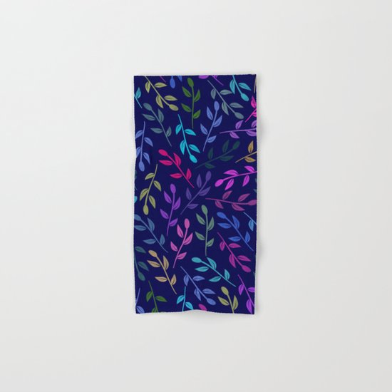 Colorful Leaves VI Hand & Bath Towel