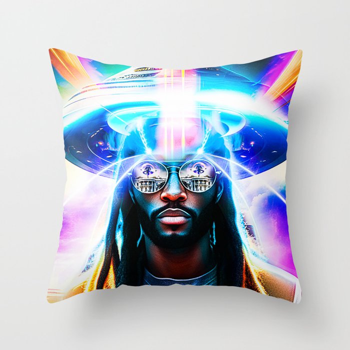 HERE Throw Pillow