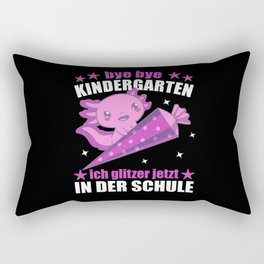 Axolotl School Enrollment Kindergarten Rectangular Pillow