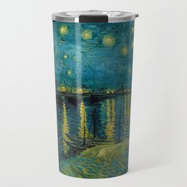 Starry Night, 1888 by Vincent van Gogh Travel Mug