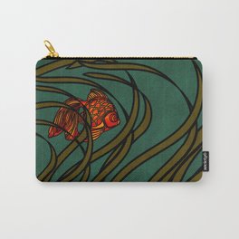 Goldfish art nouveau  Carry-All Pouch