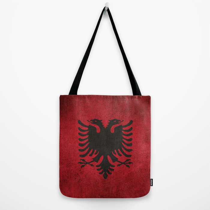  Albania,Flag of Albania,Albania Flag. Tote Bag