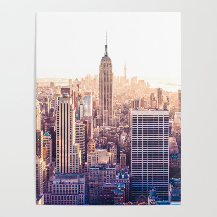 New York City Skyline Poster