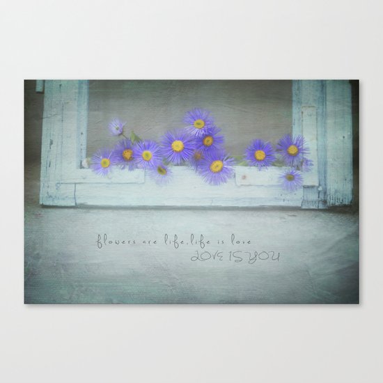 Love is You Canvas Print