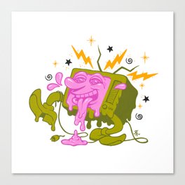 The Slime Canvas Print