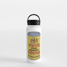 Tin Can Fry Cocoa Yellow Tin Pure Breakfast Water Bottle