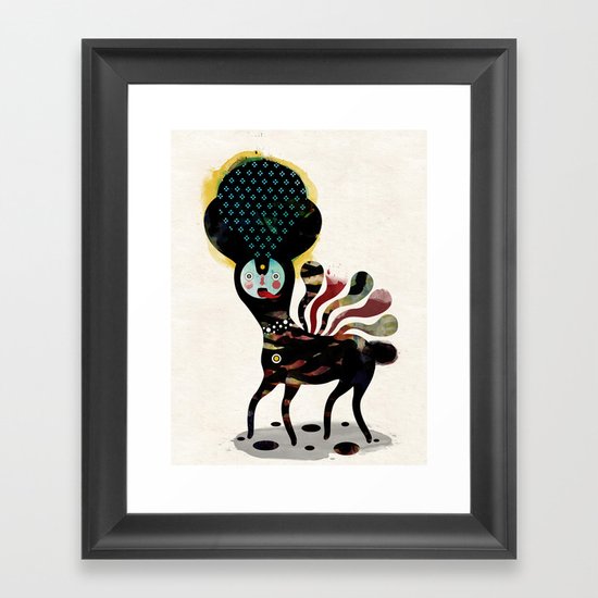 Muxxi & Alvaro Tapia / Duality Framed Art Print