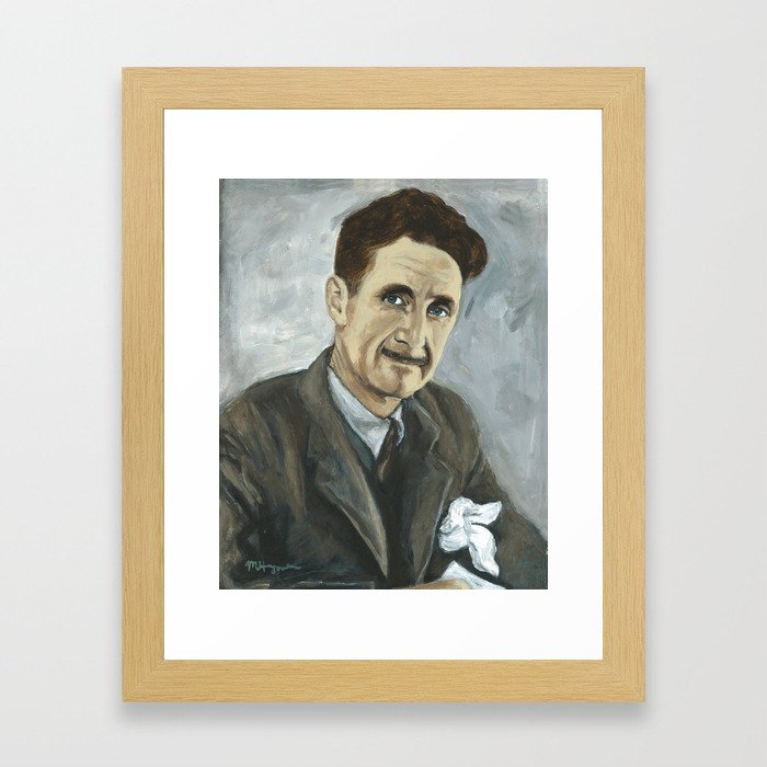 George Orwell Framed Art Print