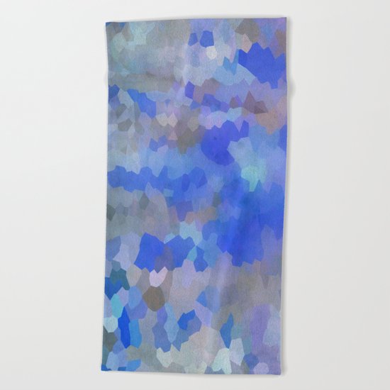 Blue Waves Beach Towel
