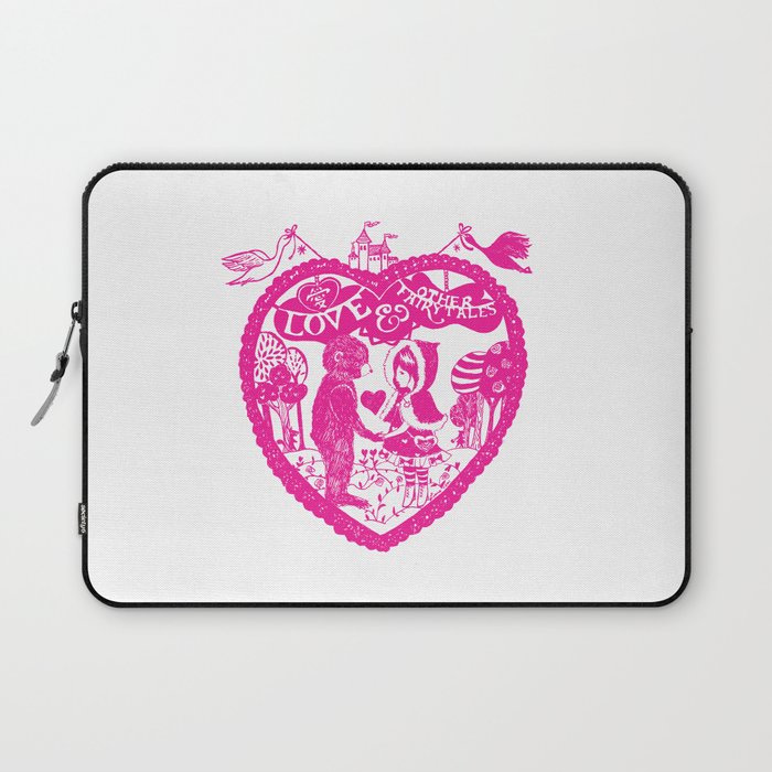 Love and Other Fairy Tales Pink Edition Laptop Sleeve