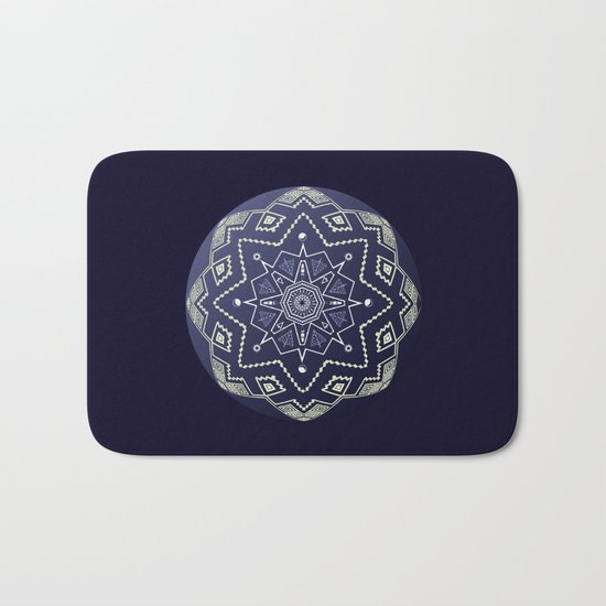 Wedgewood Sphere Mandala Bath Mat