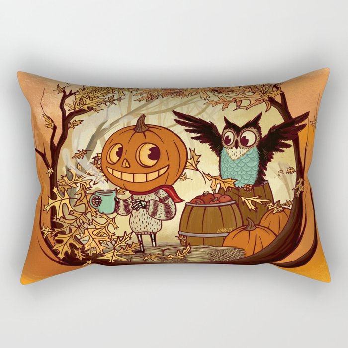 Fall Folklore Rectangular Pillow by Peter Ahern Society6