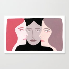 Three Women Canvas Print