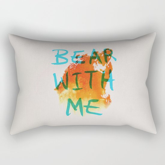 Bear With Me Rectangular Pillow