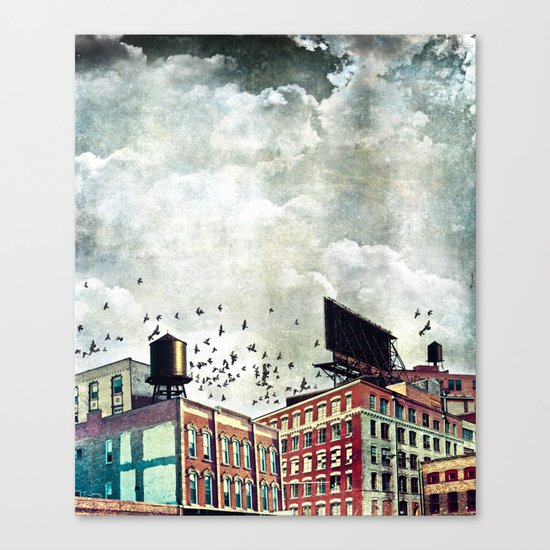 The Rooftop #5 Canvas Print
