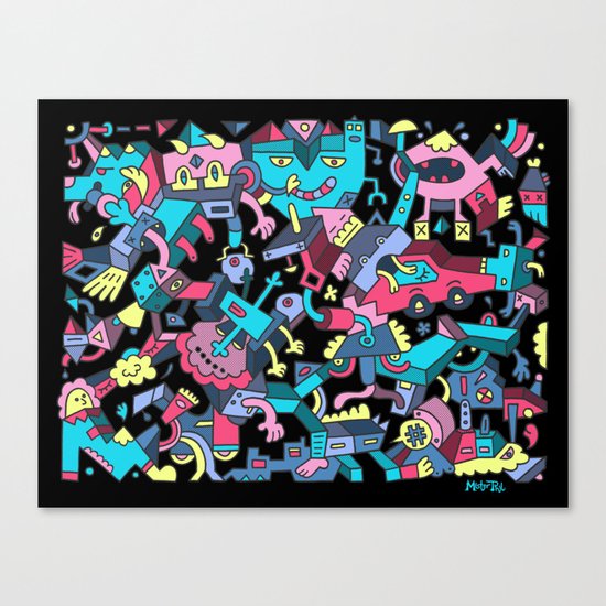 Shape Pâté II Canvas Print