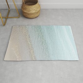 Beach Print, Beach Waves, Sea Waves, Waves Print, Sea Print, Modern Home Decor, Art Print Area & Throw Rug