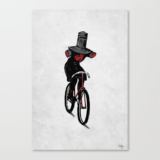 Look No Hands! Canvas Print