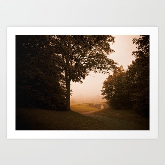 north carolina landscape Art Print