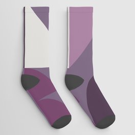 Geometrical modern classic shapes composition 25 Socks