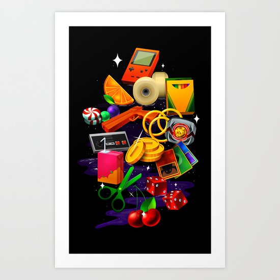 BORN 88 Art Print