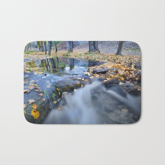 "White river" Into the woods Bath Mat
