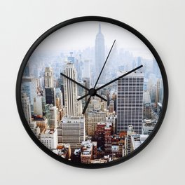 New York City Skyline Wall Clock