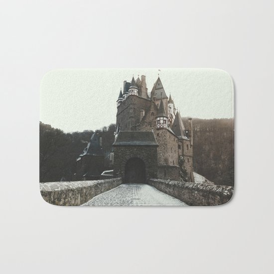 Finally, a Castle - landscape photography Bath Mat