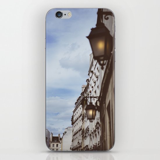 Lanterns & Streets of Paris iPhone & iPod Skin