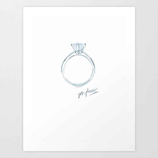 Solitaire Art Print