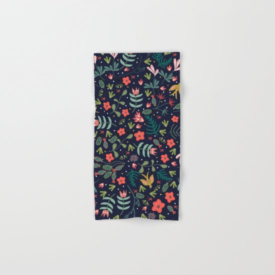 Flying Around in the Garden Hand & Bath Towel