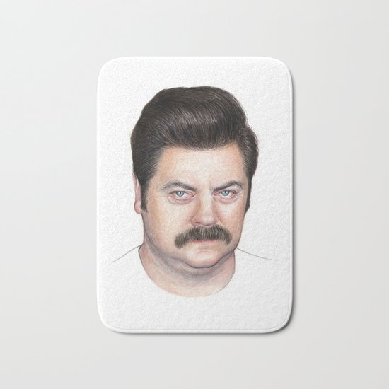 Ron Swanson Bath Mat