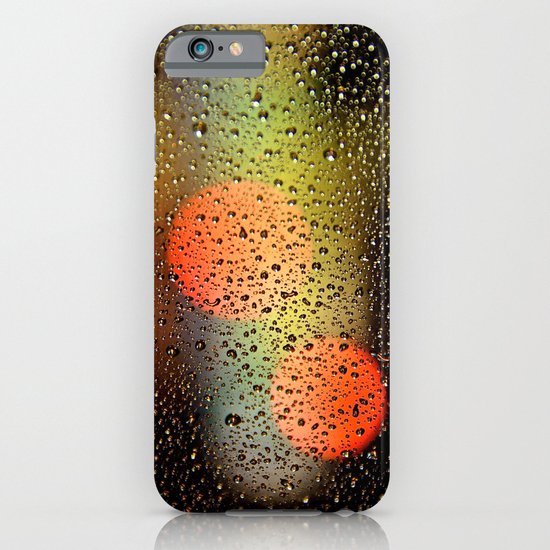 Rain Drops and Color Pops iPhone & iPod Case