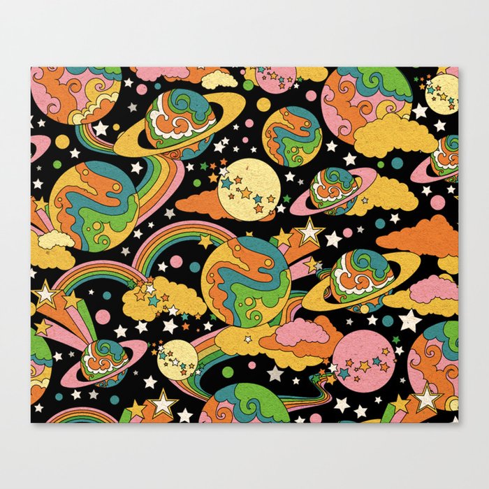 Cosmic Magic Universe Canvas Print