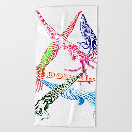 Baculites Beach Towel