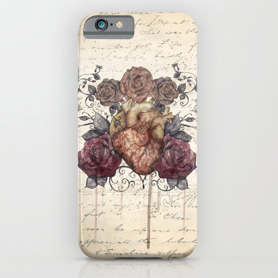 Flowers from my heart iPhone & iPod Case