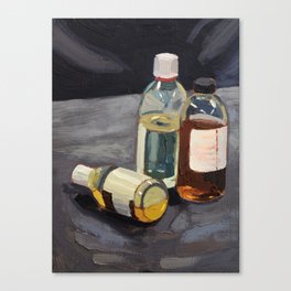 Don't drink chemicals Canvas Print