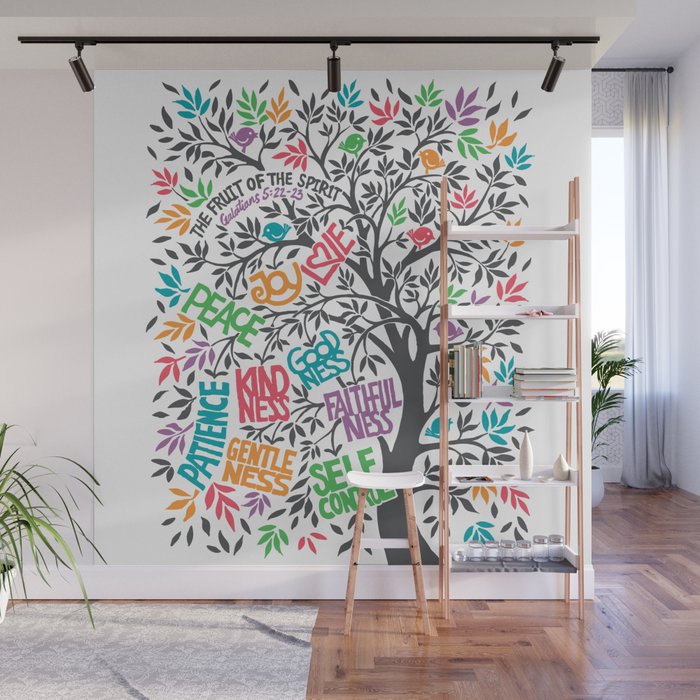 Fruit Of The Spirit (Full Color) Wall Mural