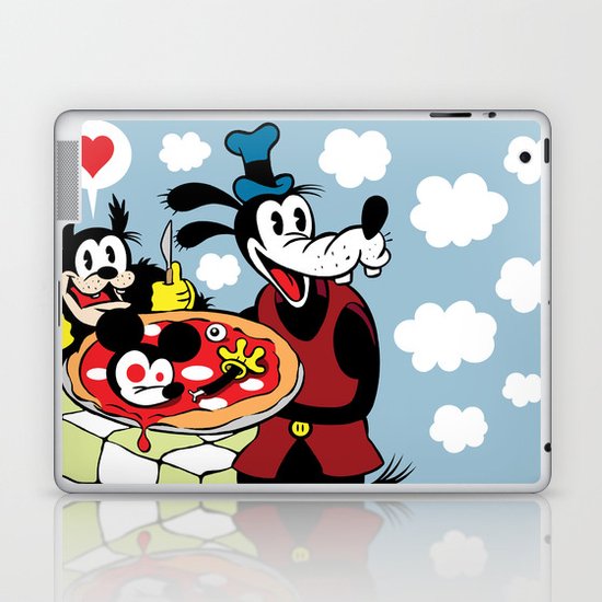 MICKEY'S PIZZA Laptop & iPad Skin