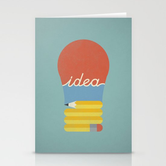 I've Got An Idea Stationery Cards